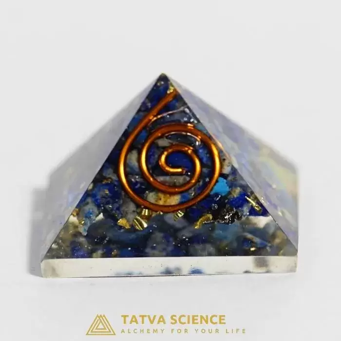 Lapis Lazuli Orgone Small Pyramid0